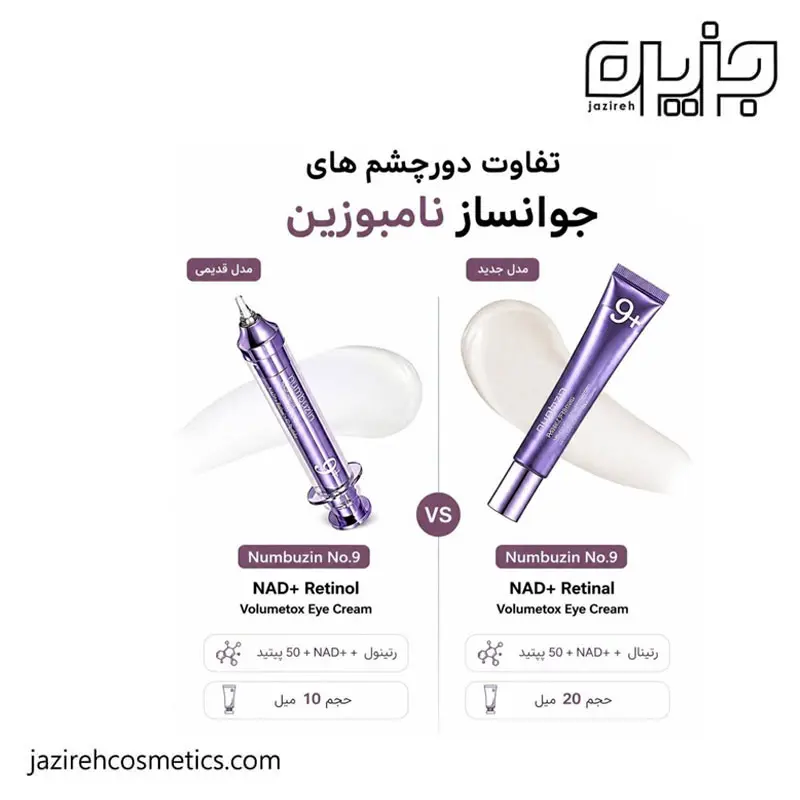 کرم دور چشم پپتاید و رتینال شماره 9 نامبوزین ( 20 میل )