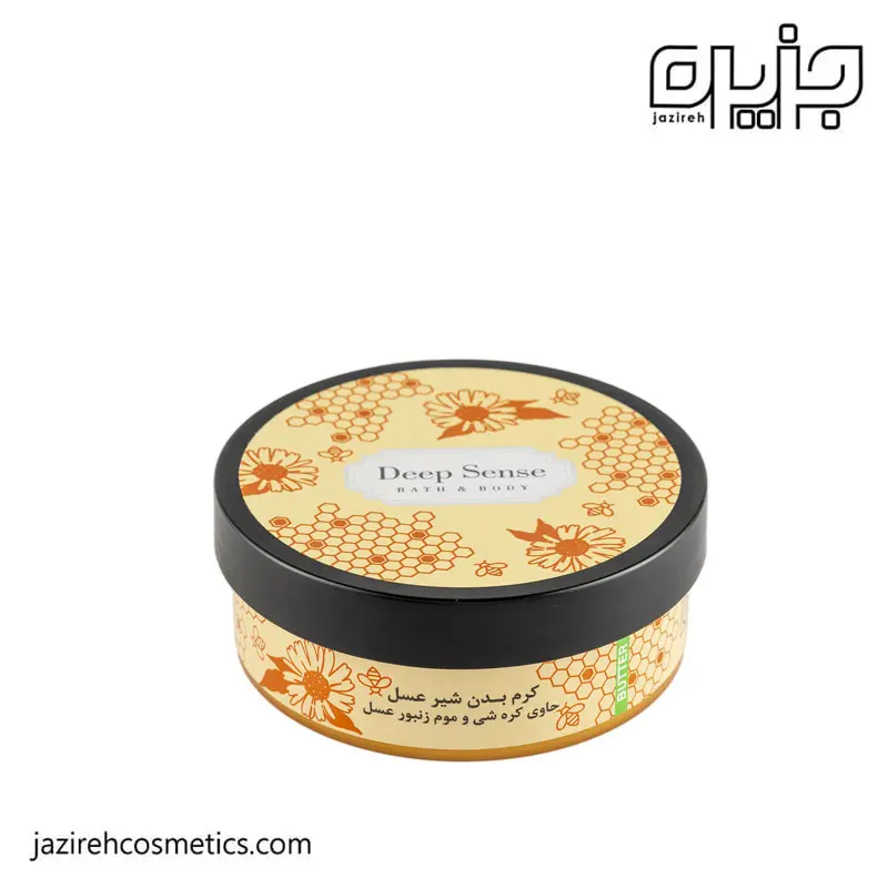 کرم بدن شیر و عسل دیپ سنس