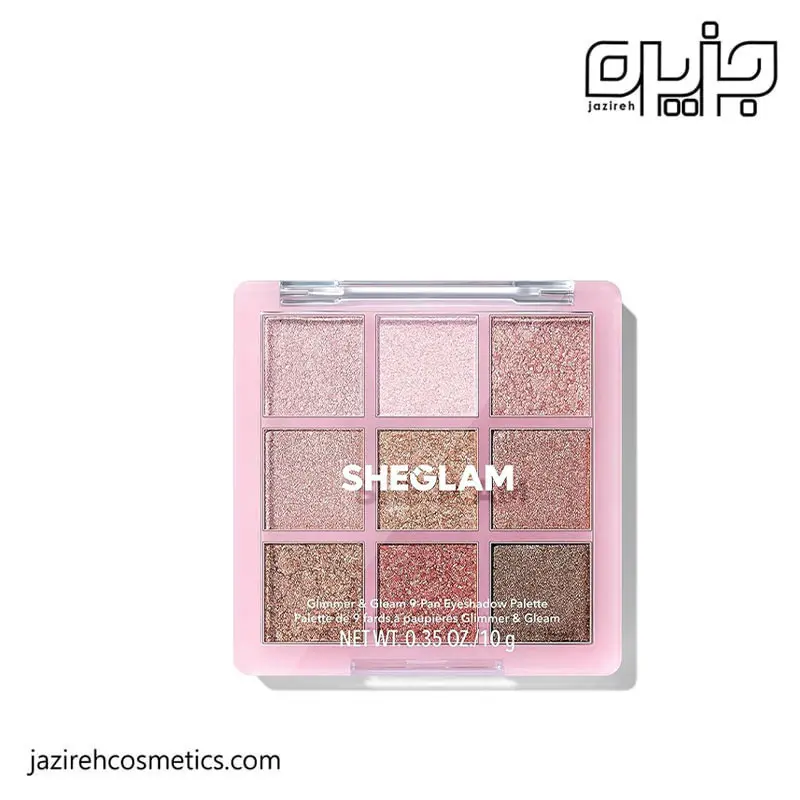 پالت سایه شیگلم مدل Glimmer & Gleam ( 9 رنگ )