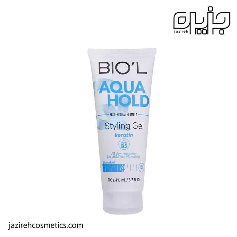 ژل حالت دهنده موی مرطوب بیول مدل AQUA Hold
