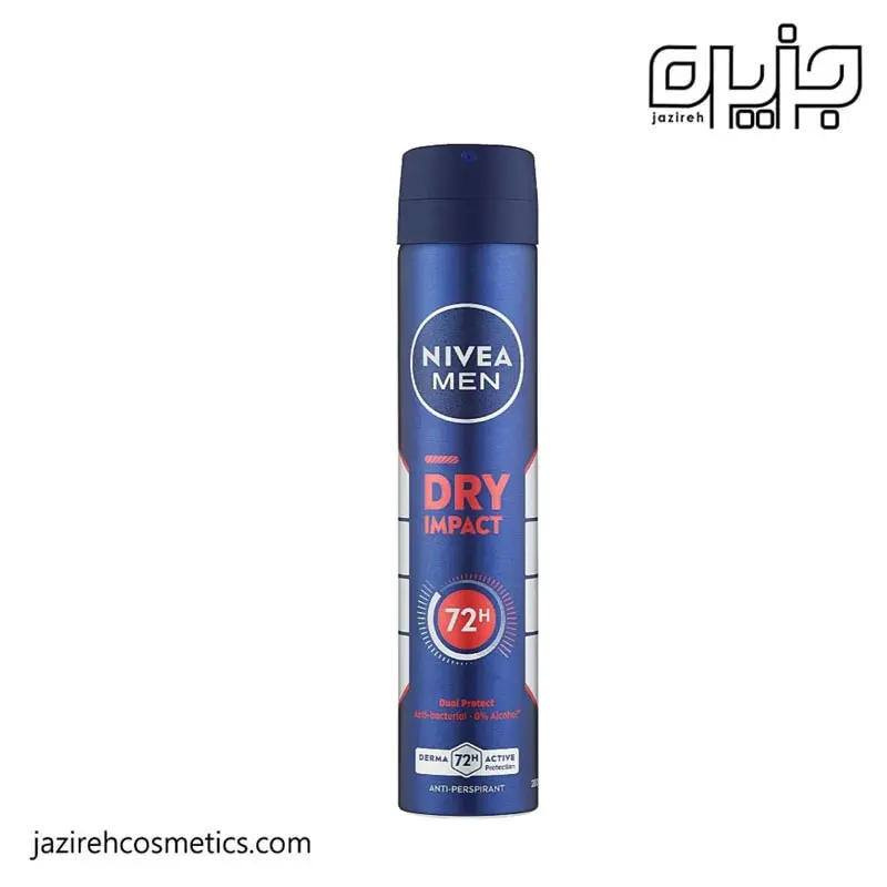 اسپری ضد تعریق مردانه نیوا DRY IMPACT ( 200 میل )