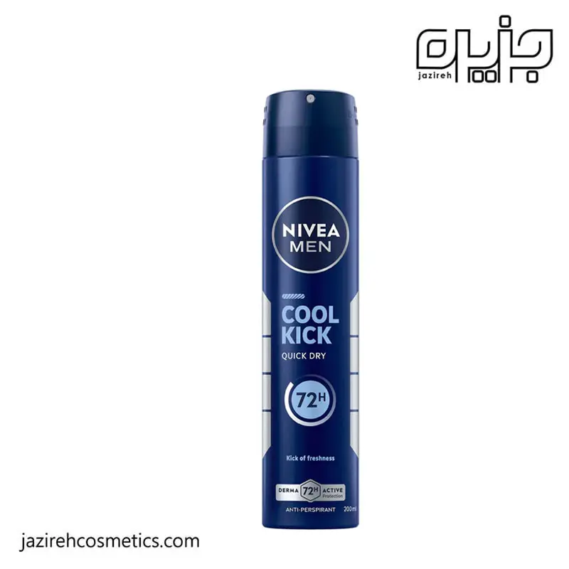 اسپری ضد تعریق مردانه نیوا Cool Kick ( 200 میل)