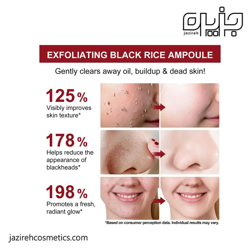 سرم روشن کننده و لایه بردار برنج دکتر ملاکسین