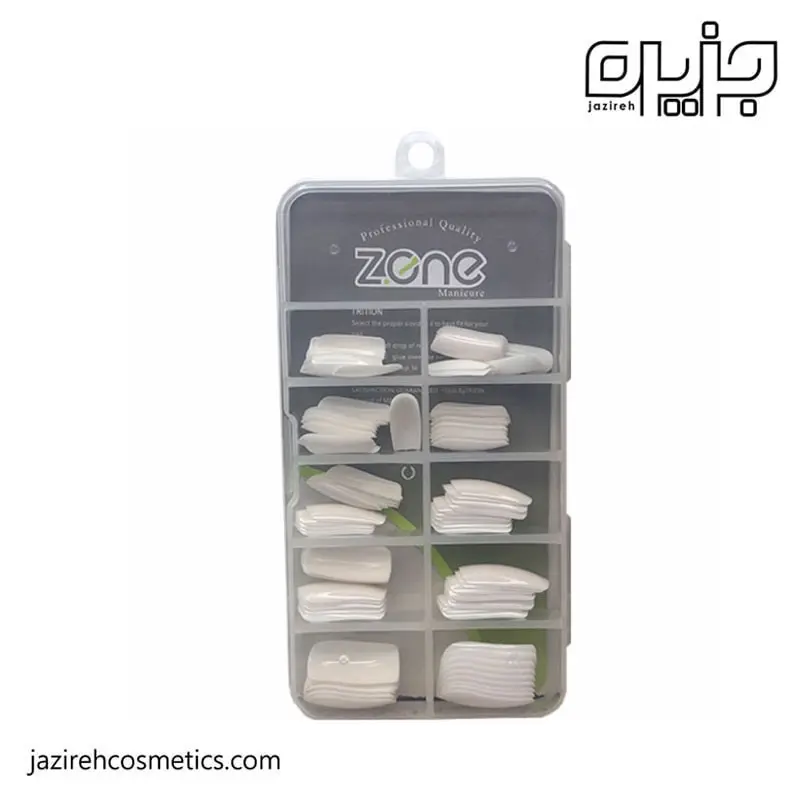 ناخن مصنوعی زد وان مدل مربعی ( شیری )