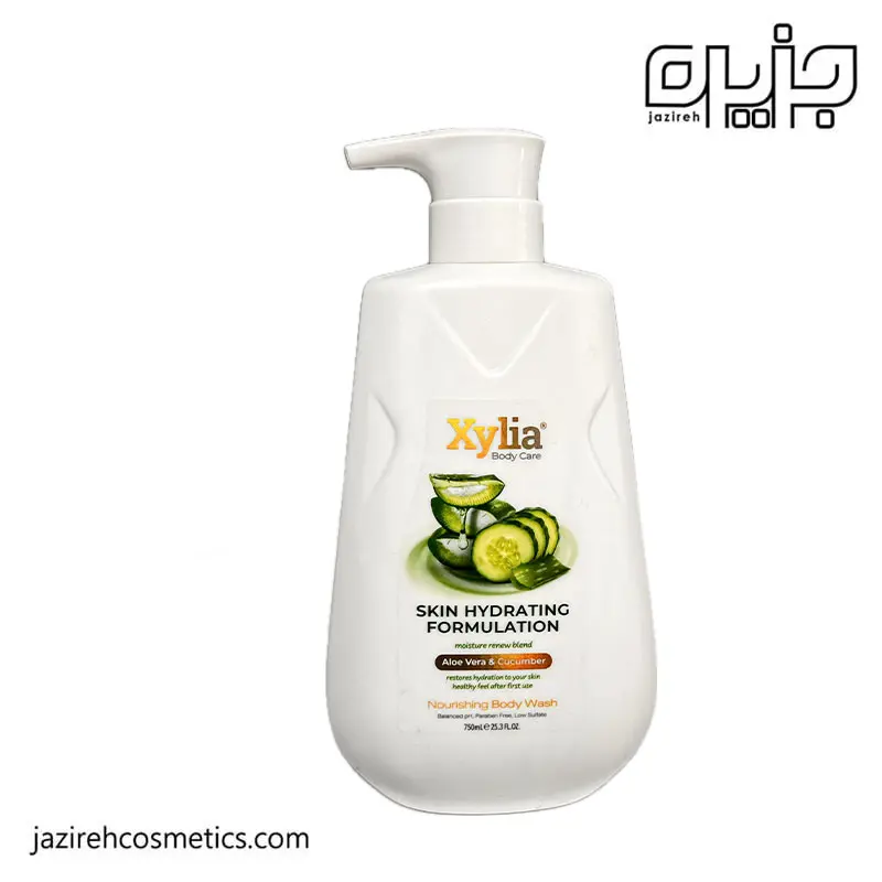 شامپو بدن اکسیلیا خیار و آلوئه ورا XYLIA