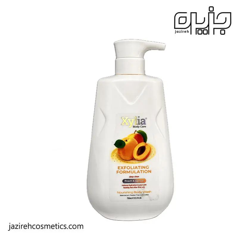 شامپو بدن اکسیلیا زردآلو و هلو XYLIA