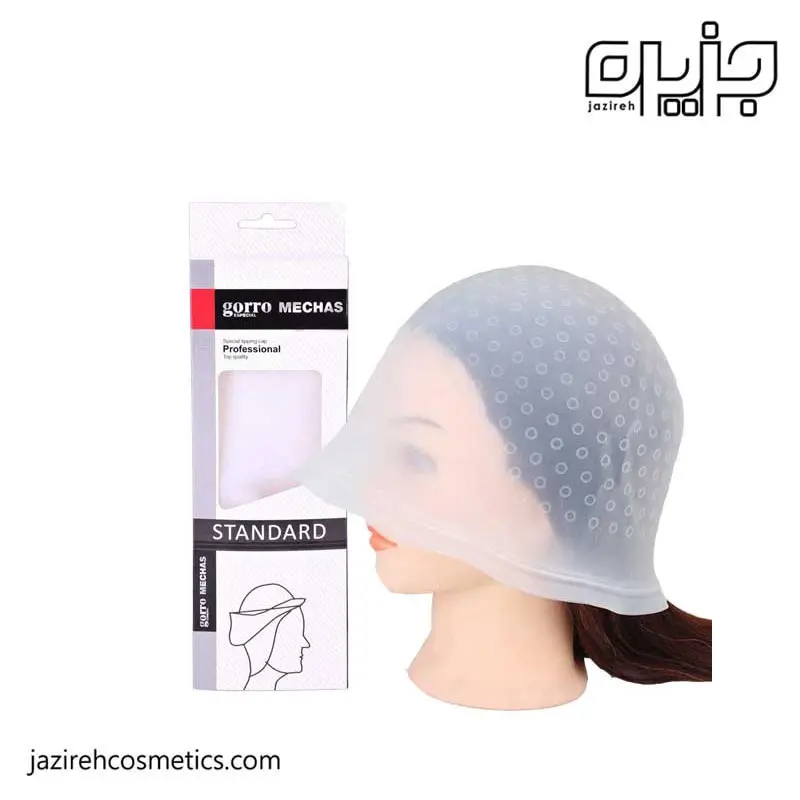 کلاه مش سیلیکونی بند دار استاندارد