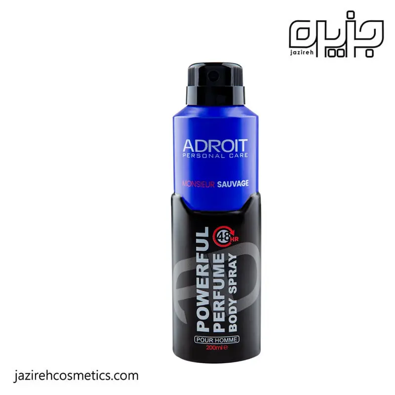 اسپری بدن آدرویت مدل monsieur sauvage