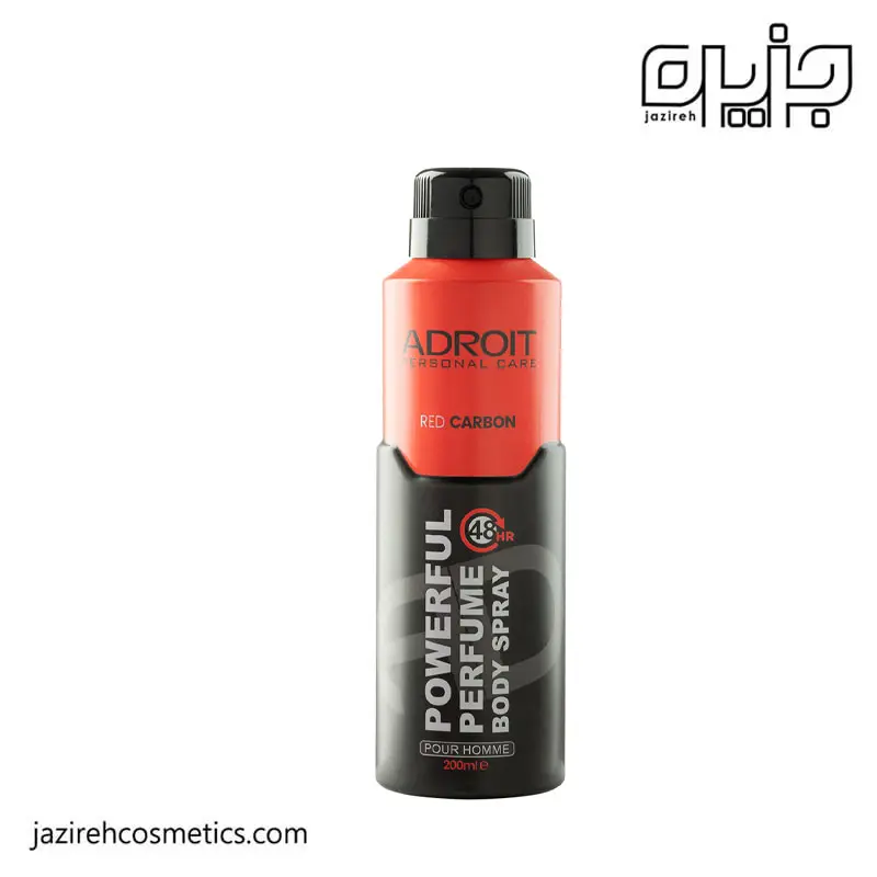 اسپری بدن آدرویت مدل red carbon