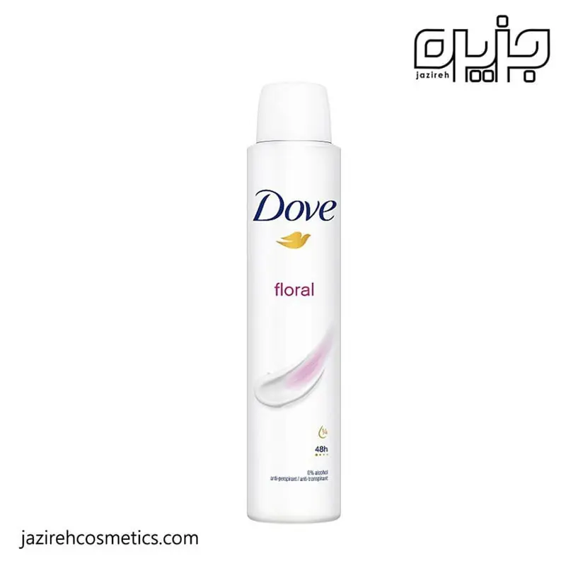 اسپری بدن داو مدل floral