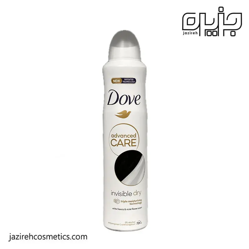 اسپری ضدتعریق زنانه Invisible Dry داو
