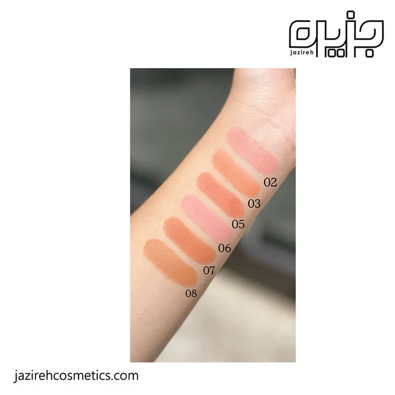 رژگونه نوت مدل Luminous Silk