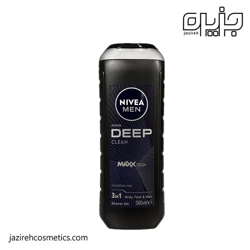 شامپو سر و بدن مردانه نیوا مدل deep