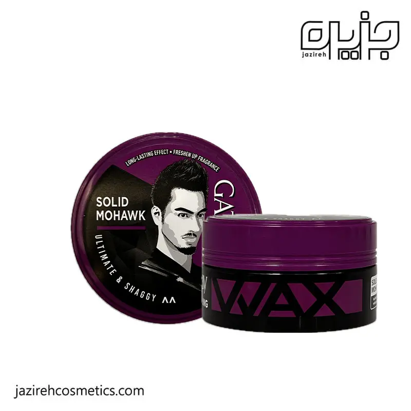 واکس مو گتسبی بنفش مدل solid mohawk