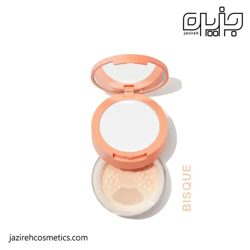 پودر فیکس شیگلم مدل دو طبقه رنگ BISQUE