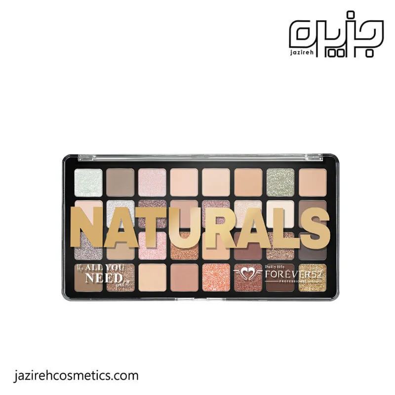 پالت سایه 32 رنگ فوراور 52 کد NTR004