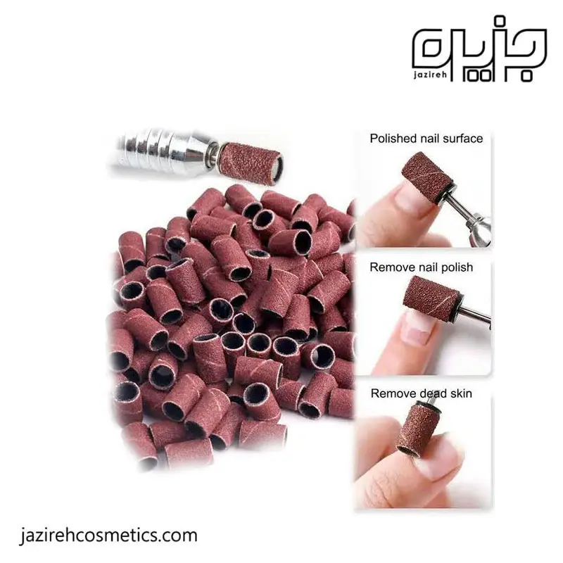 سر سوهان کاغذی با درجه زبری 220