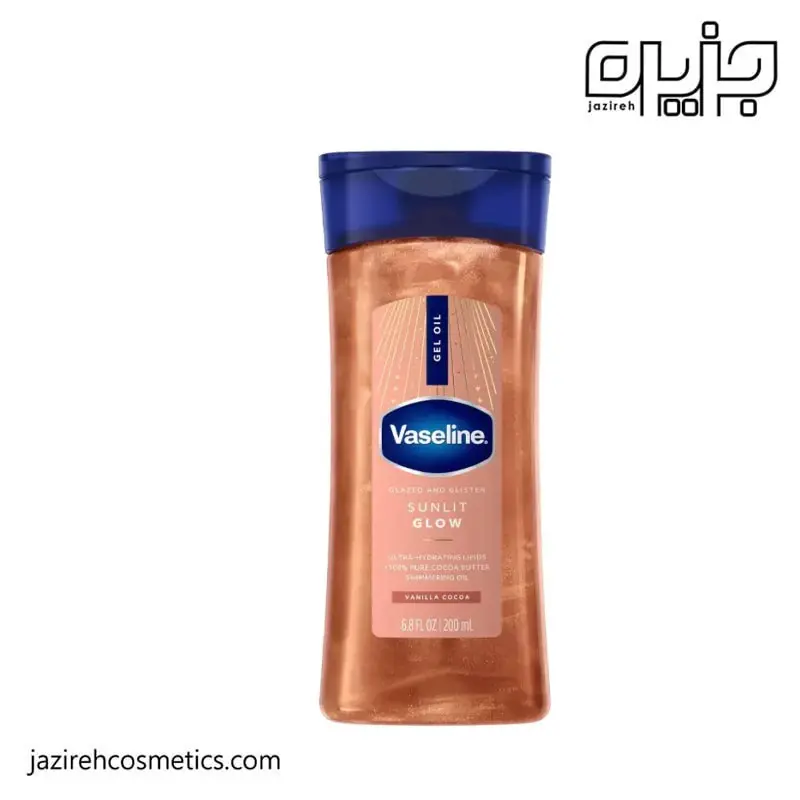 روغن بدن وازلین مدل Sunlit Glow