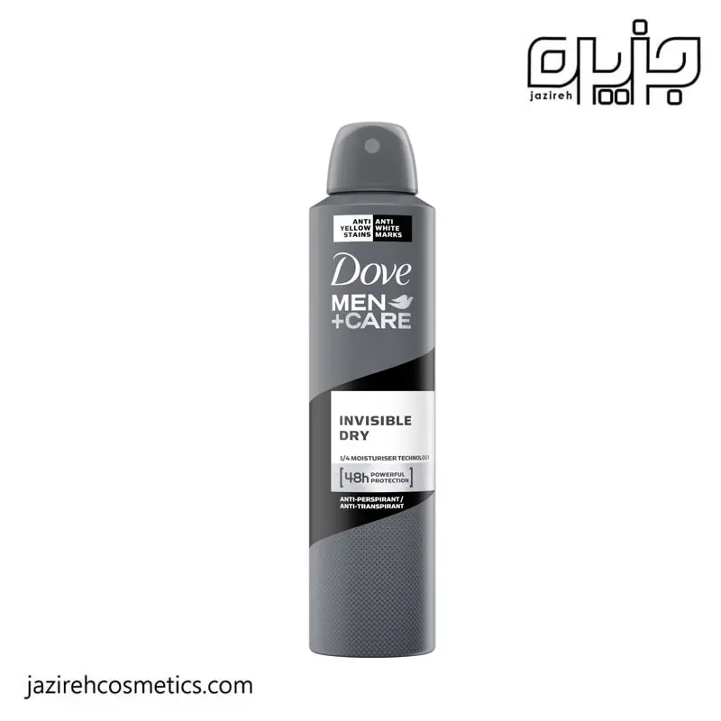 اسپری بدن داو مدل Invisible Dry