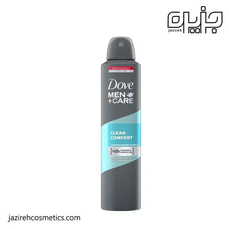 اسپری بدن داو مدل Clean Comfort