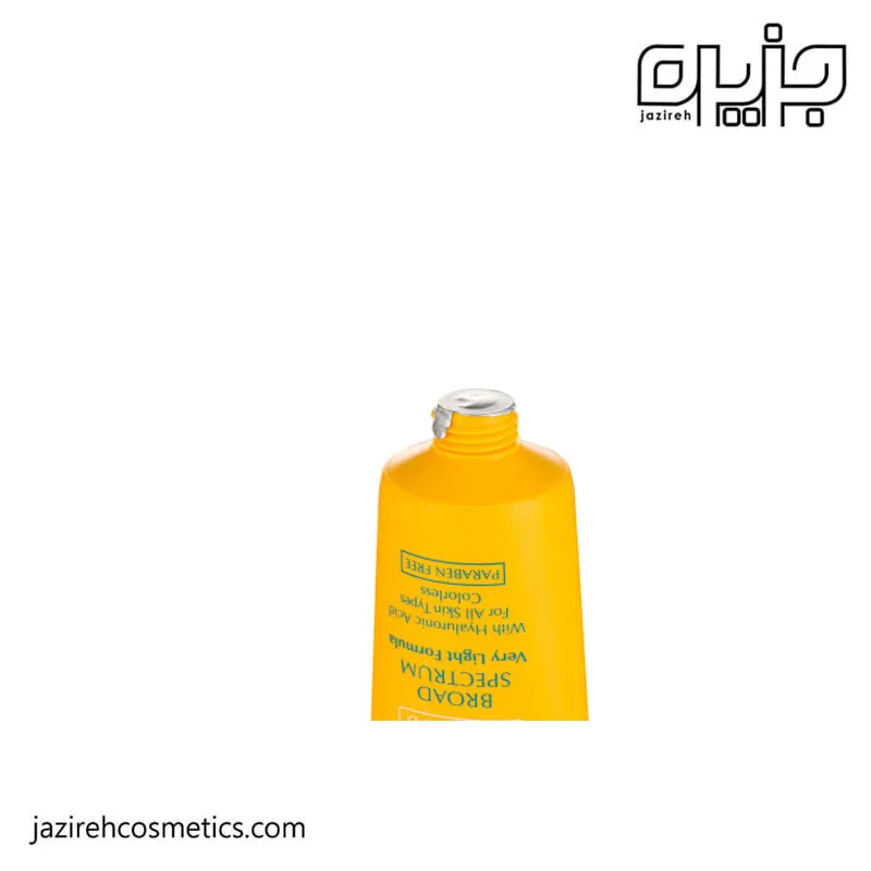 کرم ضد آفتاب بی رنگ SPF60 مناسب انواع پوست سینره