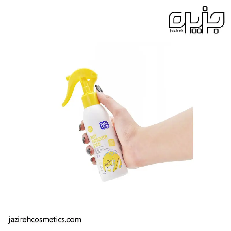 اسپری ضدآفتاب کودک baby first سی گل